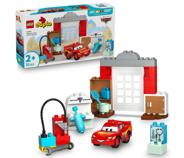 LEGO DUPLO 10456 Wizyta Mcqueena w warsztacie wójta - 1331609 - zdjęcie 2